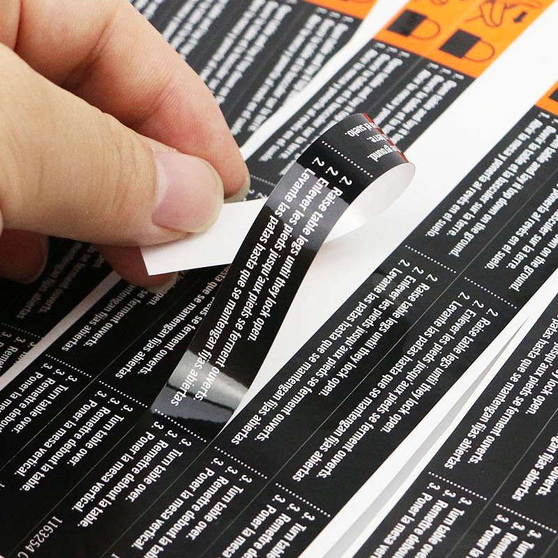 Étiquettes de mise en garde extérieures en PVC blanc personnalisées autocollants fond jaune mots noirs avertissement autocollant de couleur carrée