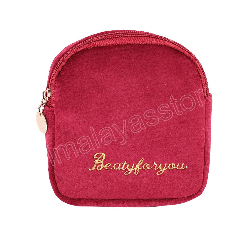 Reisehygiene -Serviettenbeutel tragbare Frauen Kosmetikbeutel Mädchen Lippenstift Make -up -Taschen Schlüsselhalter Brieftaschenkartenmünzen Münzbörsen