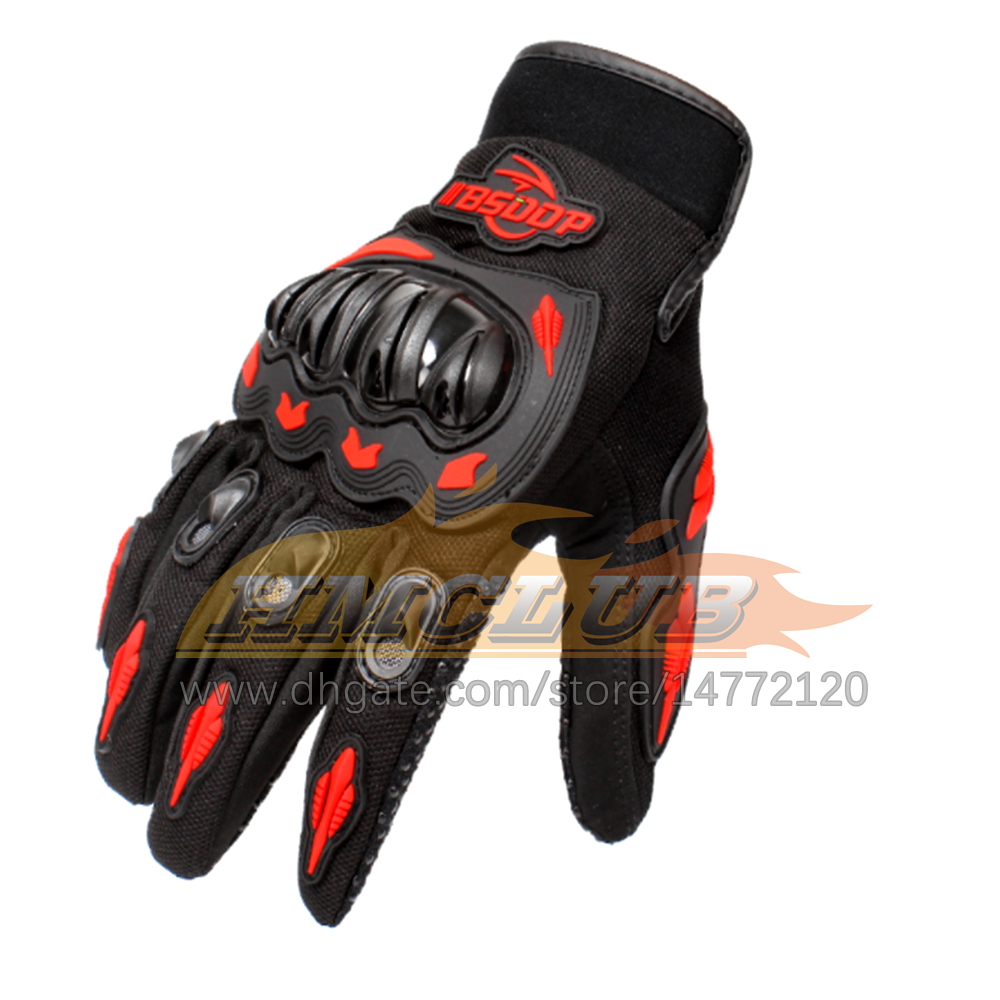 Gants de moto d'été ST6 respirant doigt complet Guantes Luvas Sports de plein air Protection étanche course équitation accessoires