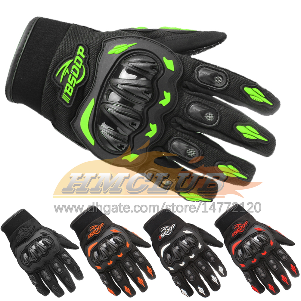 ST3 Motorfietshandschoenen Ademen Volledige vingerraceshandschoenen Buiten Sportbescherming Rijden Kruis Dirt Bike Gloves Guantes Moto