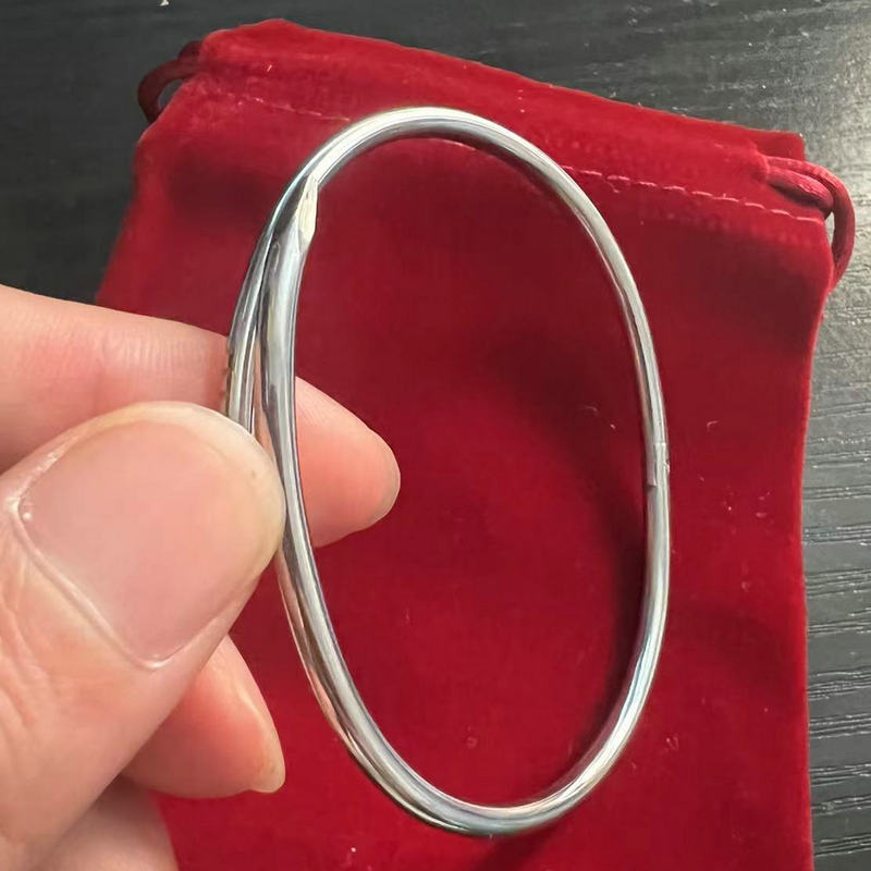 Дизайнерский 3 -миллиметровый браслетный браслет тонкие ногтевые браслеты для женщин Мужские мужски Кубическая циркония