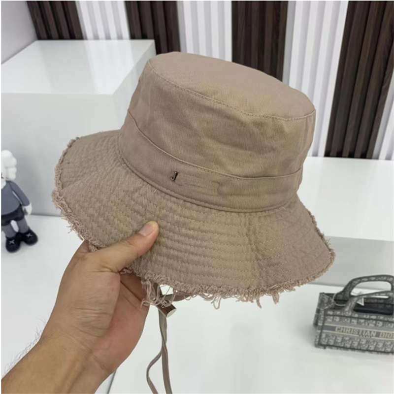 NWE Bucket Hat Luxurys Men Fedora dames cap mode gierige rand hoeden print patroon ademende gemonteerde strandkappen visser emmers sunhat met letters optioneel