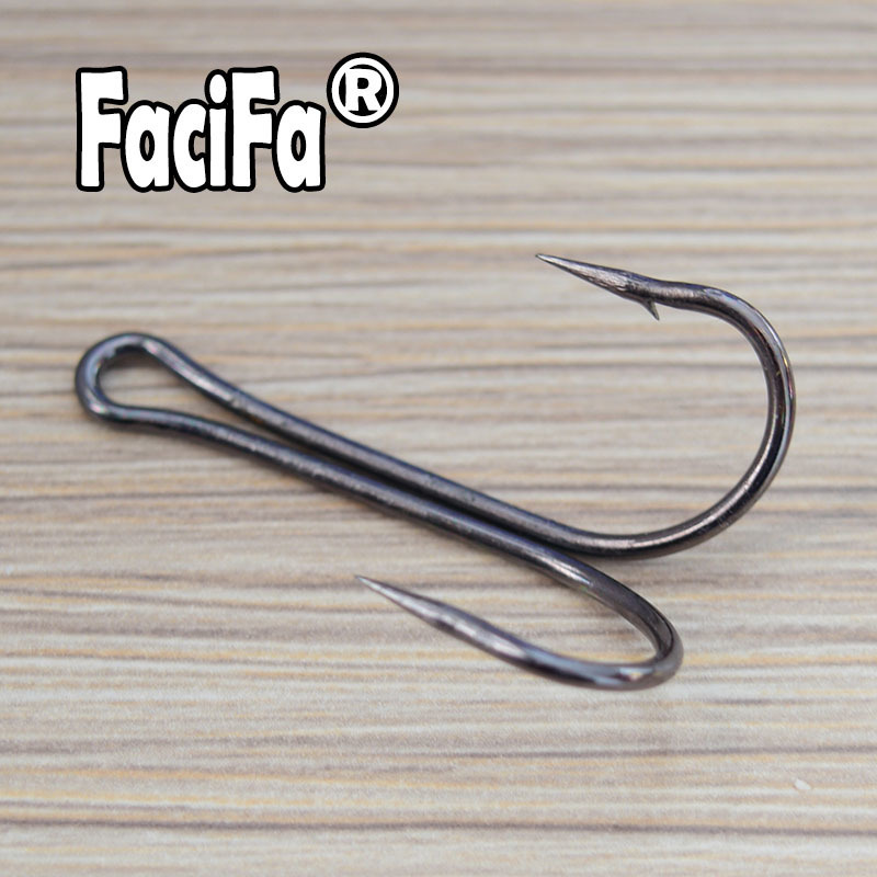 Fishing Hooks Double Fly Tying Duple for Jig Bass Fish Size 1 2 4 6 8 10 20 30 40 50 60 70 221107