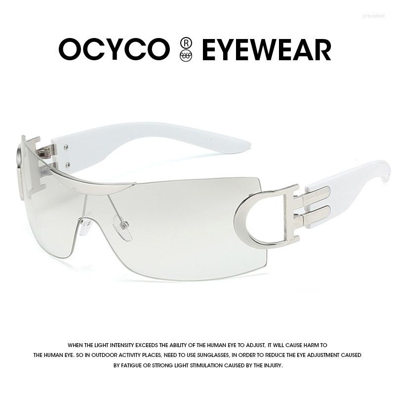 Sonnenbrille OCYCO 2022 Luxus Y2K Punk Frauen Vintage Randless Suns Billes Lentes Gafas Oculos Feminino de Sol Uv400 Eyewear 20900287a