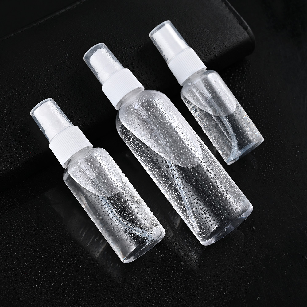 20/30/50 / 100 ml bouteilles rechargeables bouteille vide vide de pulvérisation transparente bouteille de parfum en plastique mini atomiseur cosmétique pour le voyage