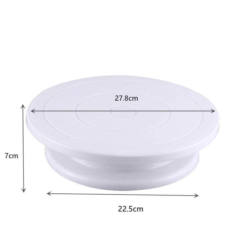 Rotating Cake Bakeware Turntable Smoothly Revolving Cake Stand Spinner Baking Tools Accessories Supplies For Cakes Making