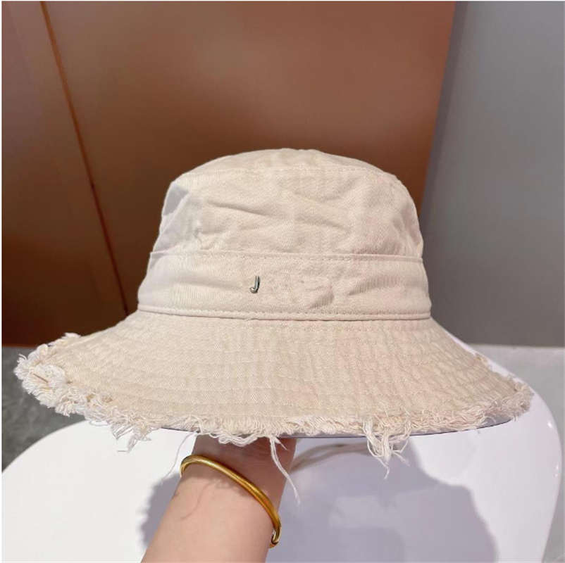 NWE Bucket Hat Luxurys Men Fedora dames cap mode gierige rand hoeden print patroon ademende gemonteerde strandkappen visser emmers sunhat met letters optioneel