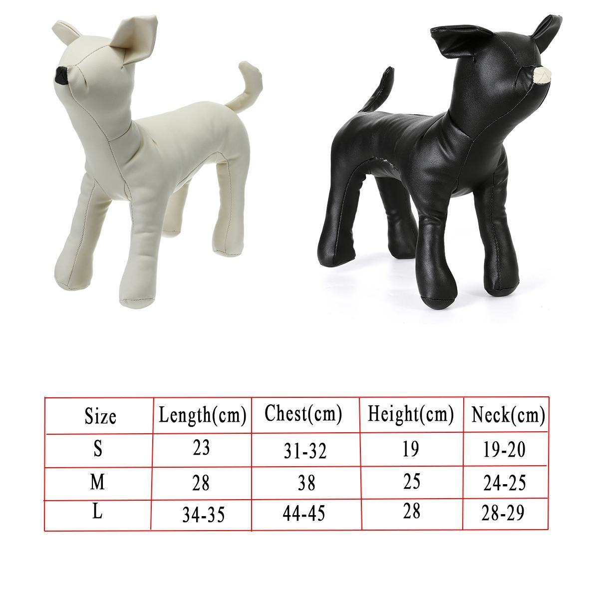 Köpek oyuncakları çiğneme deri mankenler ayakta pozisyon modelleri evcil hayvan dükkanı ekran manken 3 boyutu 221108