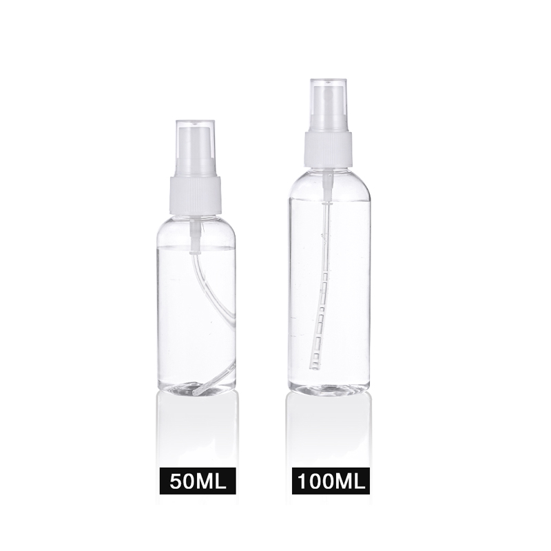 20/30/50/100 ml Bottiglie ricaricabili flacone spray vuoto bottiglia di profumo di plastica trasparente mini cosmetici viaggi