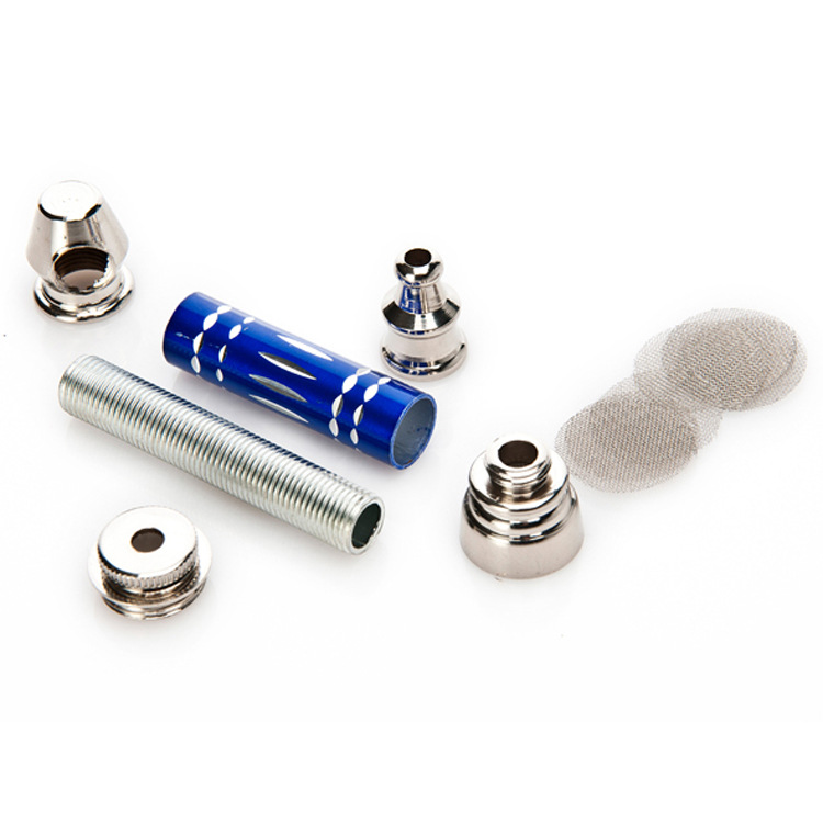 Portable Metal Filter Smoking Tobacco Pipe Mini Cigarette Stainless Steel Smoke Pipes Smokes Stocks Smoking Accessory