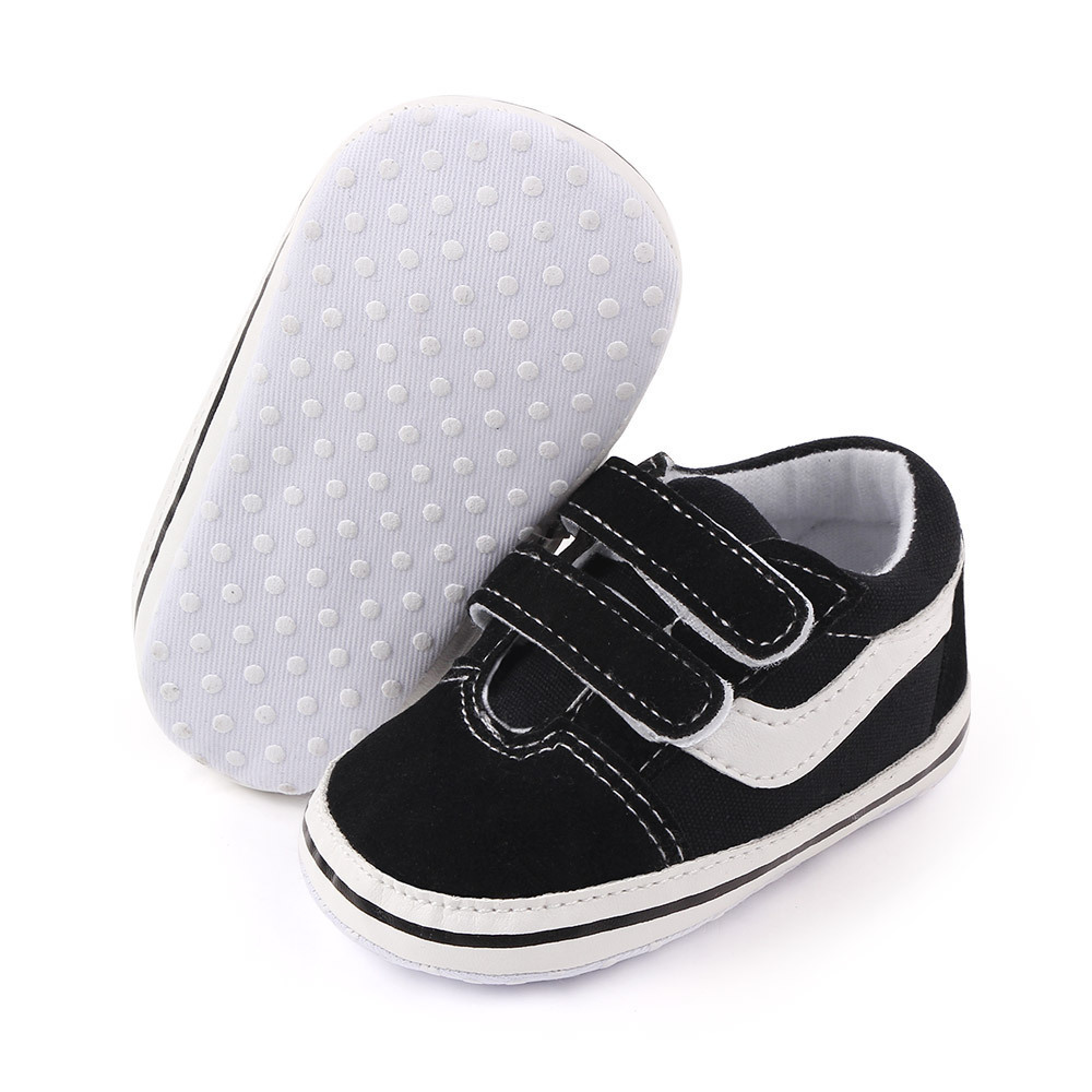 Första vandrare födda Baby Boys Shoes Prewalker Soft SOLE PRAM UPRAUTURD CANVAS Sneakers Bebes Trainers Casual 221107