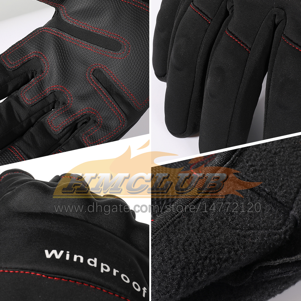 ST16 Touchscreen Motorradhandschuhe Moto Motocross Winter Wärme Nicht-Rutsch-Motorrad Reitbiker Windproof Schutzausrüstung Männer Frauen Frauen