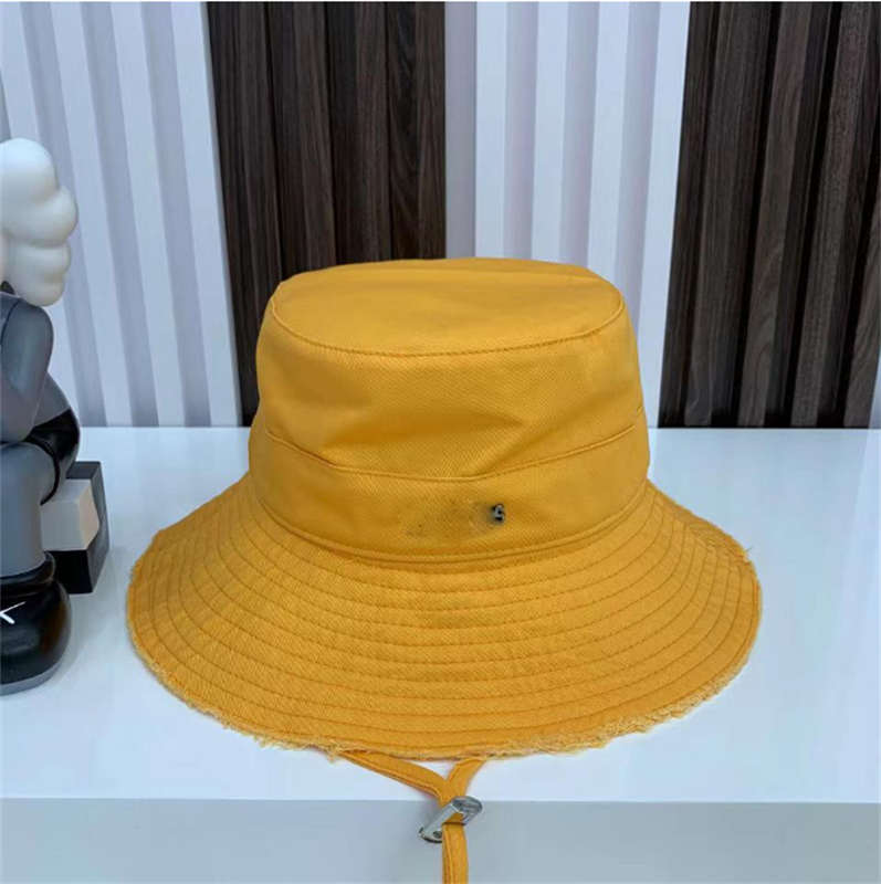 NWE Bucket Hat Luxurys Men Fedora dames cap mode gierige rand hoeden print patroon ademende gemonteerde strandkappen visser emmers sunhat met letters optioneel