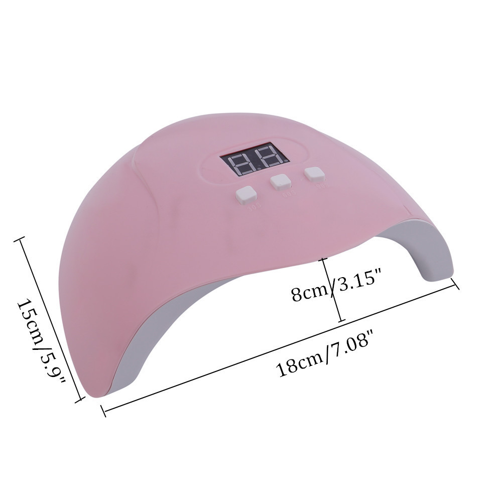 Nageltorkar 36W UV LED -lampa 18st LEDS Mini USB Gel Lack Machine Portable Hush￥llsverktyg 221107