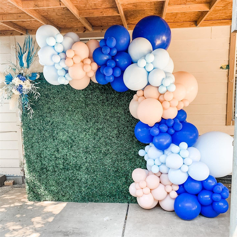 Abito ad arco decorato con palloncini neri puri, festa adulti, laurea, giorno della stagione, ghirlanda con catena di palloncini A6CF