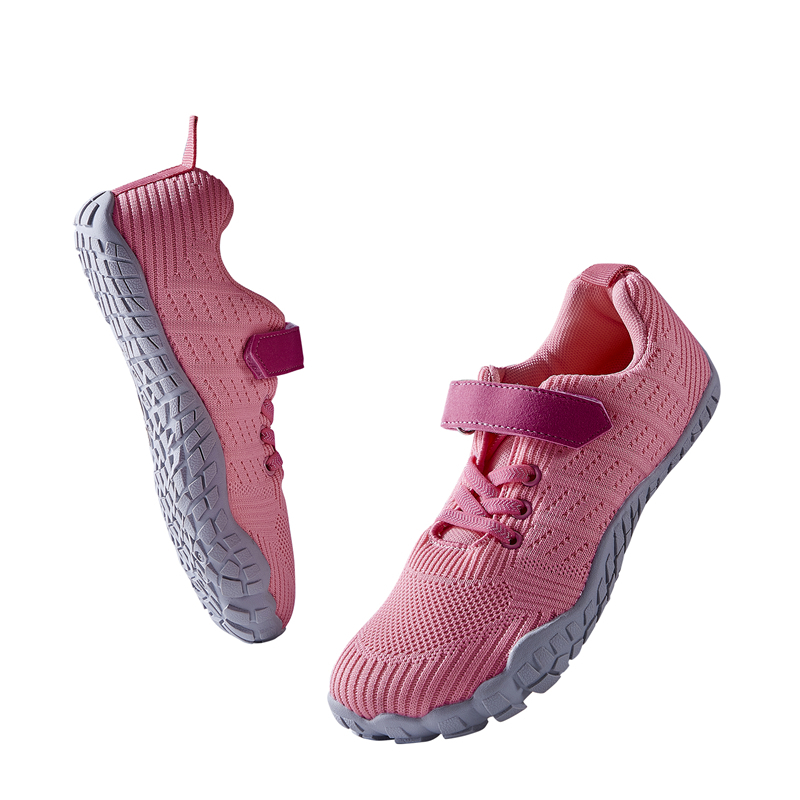 Sneakers ZZFABER Kids Flexible children's Barefoot Shoes children Flat Breathable Mesh Sports for Girls Boy Soft Casual 221107