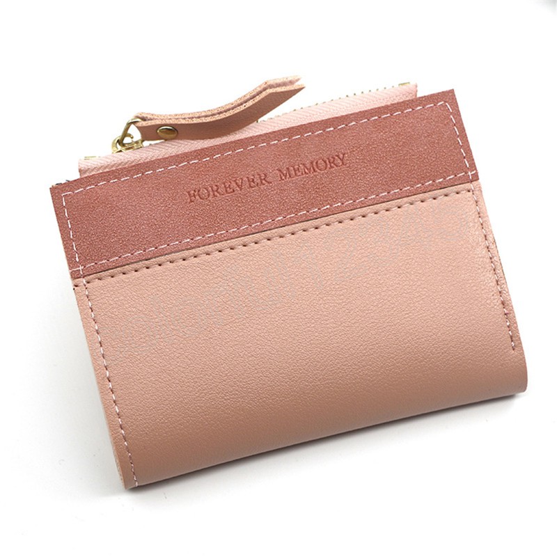 Women Coin Purse Mini Change Purses Coin Pocket Wallets Fashion Card Holder Zipper Pouch Short Wallet