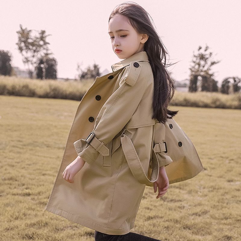 Tench ragazze Trench 9 Primavera 8 Abbigliamento bambini grandi 7 Cappotto bambino Autunno 12 anni Ragazza Regalo di compleanno di Natale 9 Abbigliamento bambini 221107