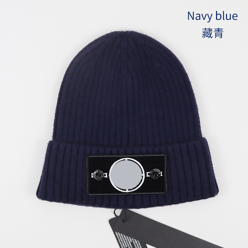 Chapeau tricoté solide chapeaux d'hiver pour hommes Skullies bonnets hommes femmes casquette automne Beanie chapeau Gorro chaud crâne Bonnet hommes hiver C250c