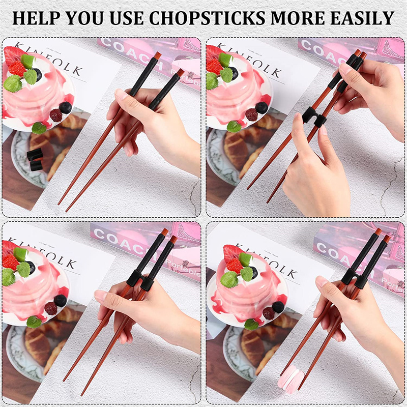 Reusable Chopstick Helpers Non Slippery Training Chopsticks for Adult Replaceable Practice Accessory