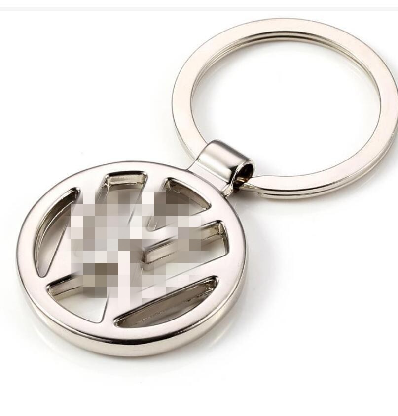2023 Favor Estoque Custom Brand Logo Keyring Metal Key Chains Car Key Chain Sublimation Ring Keychain C1109GG