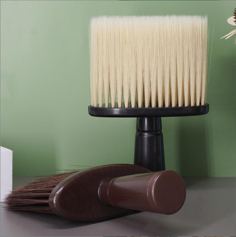 3 pièces cou plumeau brosse barbier doux cheveux brosses coupe plumeau et balayage nettoyage pour salon de coiffure coiffure