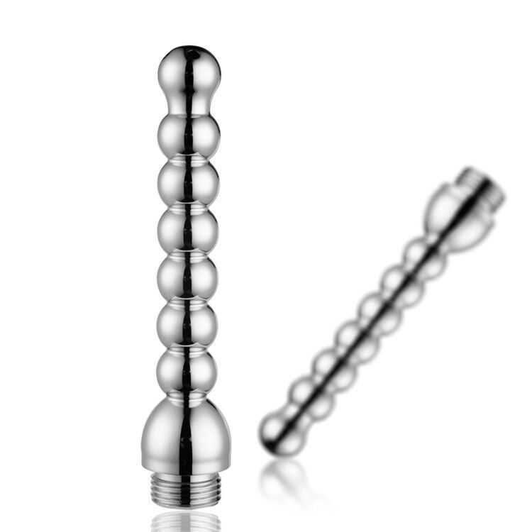 Massage Toy Sexy Products Metal Irrigator Anal Plug Washer Enemator Accessories Man and Female G-Spot Flush Vaginal Cleaner