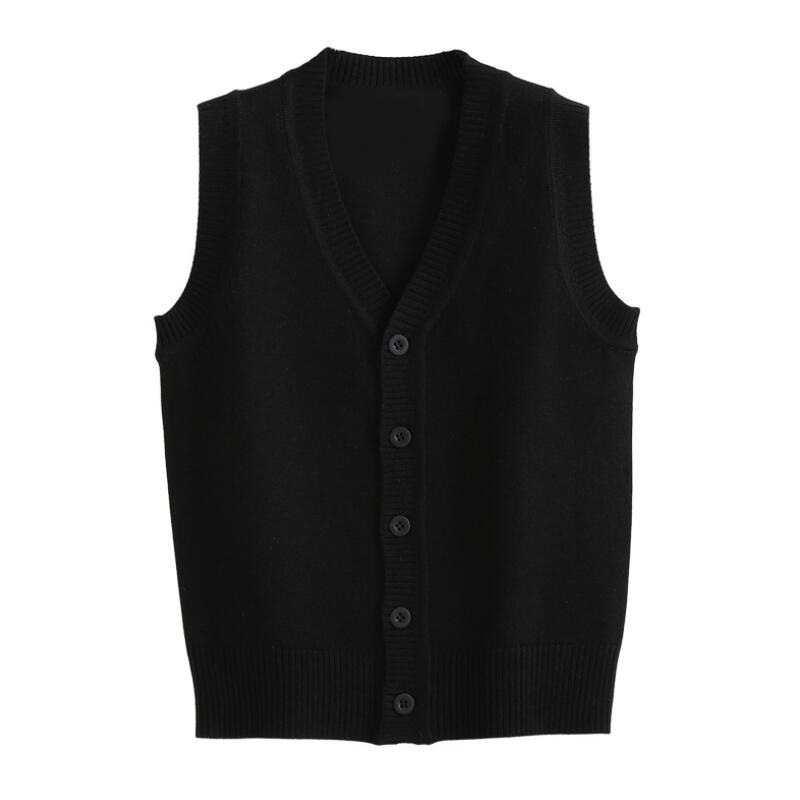 Gilet 3-16 ans école adolescent garçons filles pull gilet enfants gilets bébé enfant en bas âge solide Cardigan enfants tricoté 221109