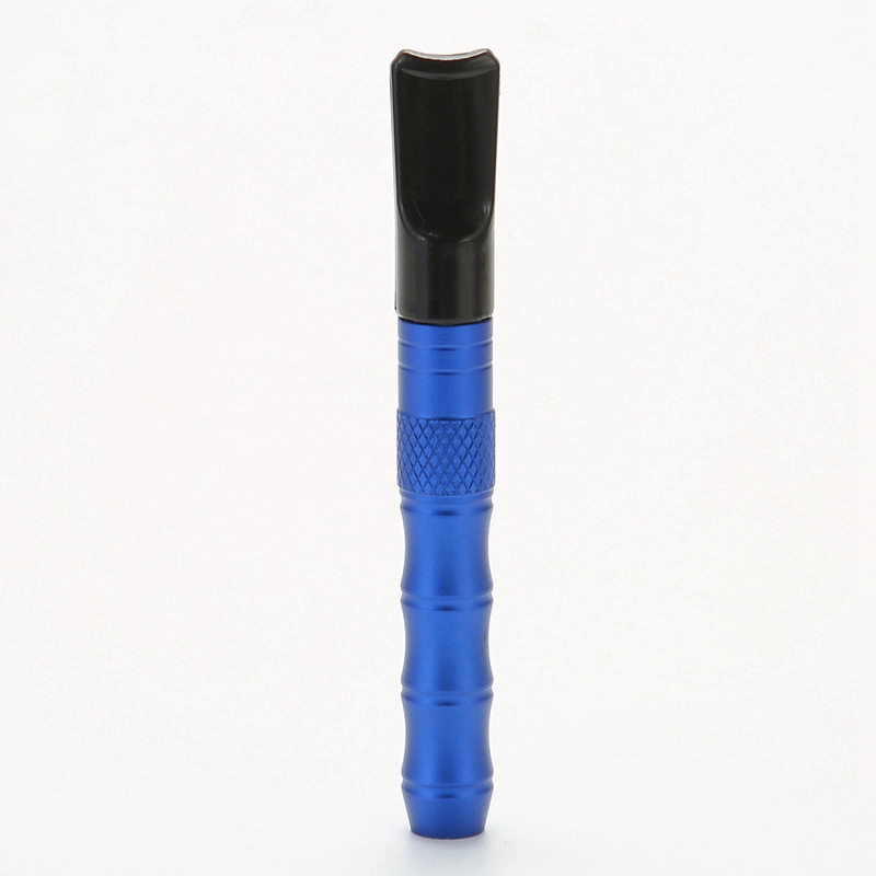 Cool f￤rgglada aluminiumlegeringsr￶r torr ￶rt tobaks catcher Taster Bat One Hitter Cigaretth￥llare Portable Handpipes R￶ker Innovativ design Non-Slip Tube Tips