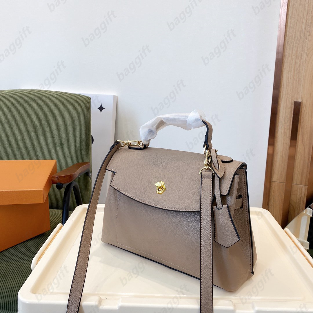 Lockme Ever BB Bags Rose trianon Light KHAKI handbag Designer Cross body Shoulder Totes Women Lock Me plait Chain Mini Purse M20997 M21052 M53937 M21088 M20797