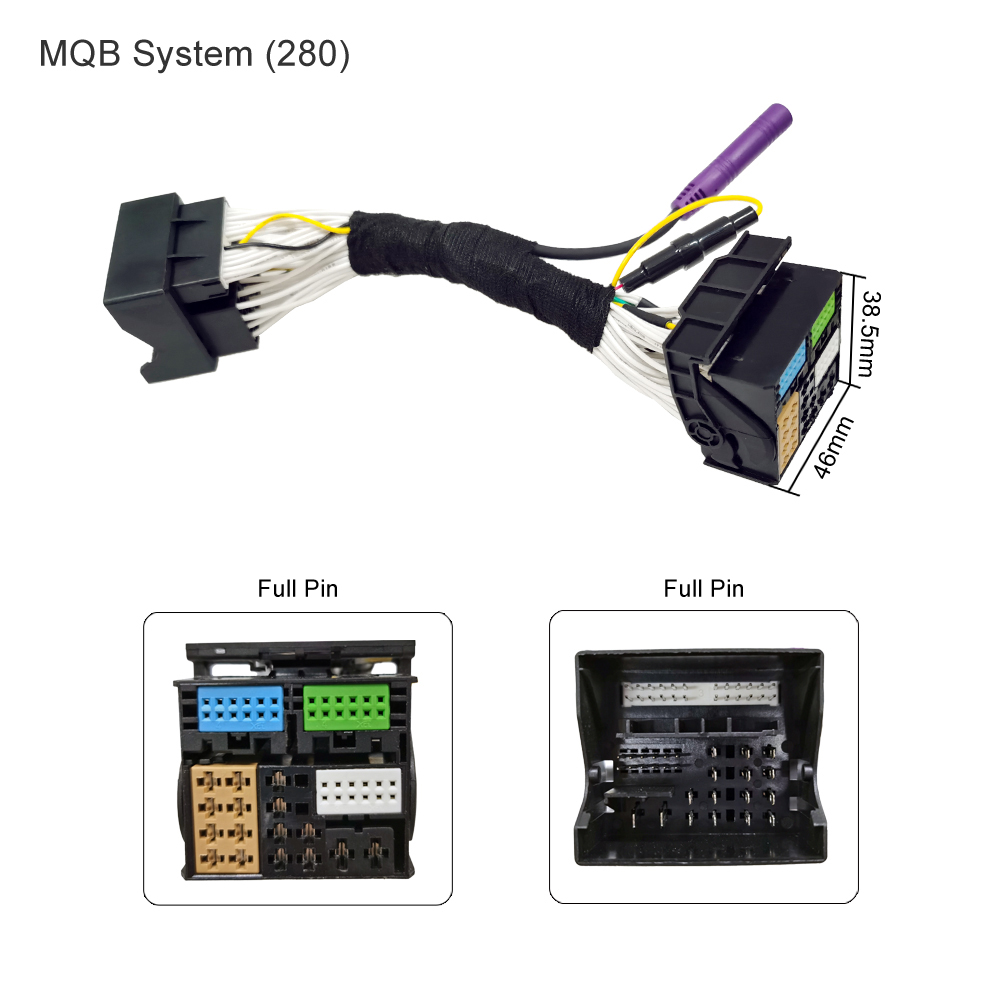 Xinmy autobus omkering Dynamische traject parkeercamera voor Skoda Octavia Volkswagen Tiguan 187B 280 MQB PQ Audi A5 Q5 Q2