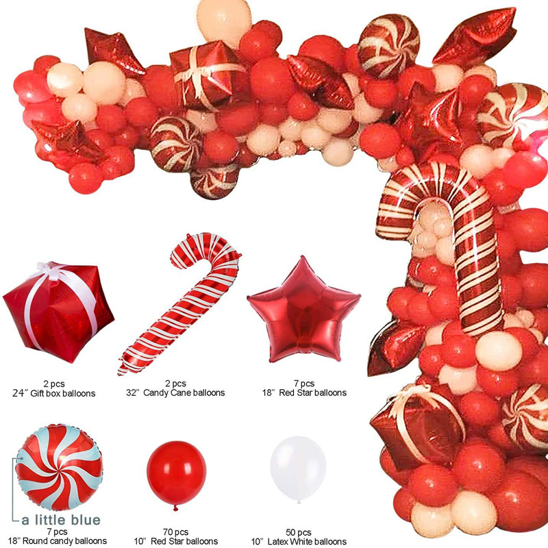 Party świąteczne dostawy balonowe dekoracja dekoracji aluminiowej kombinacji folii set1858454