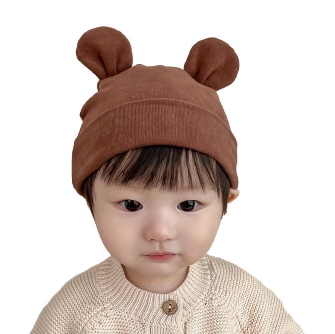 20 Styles Cute Children's Braided Beanies For Baby Cotton Pullover Hat Autumn And Winter Warm Skull Caps