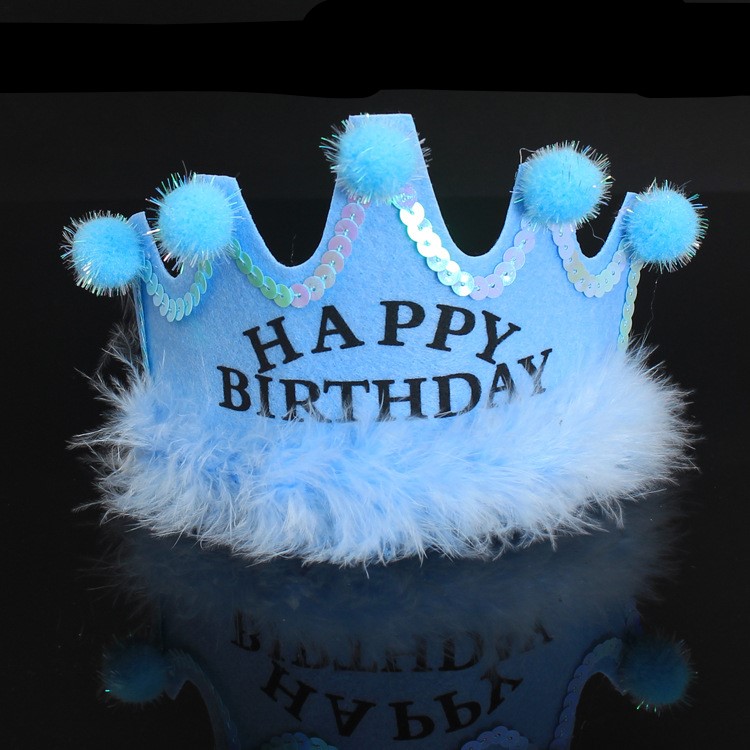 LED CROWN HAT COSPLAY COSPLAY King Princess Crown LED Happy Birthday CAP COLLULL Farmarling Headgear DH0958