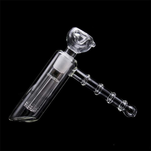 Alto Gravidade Vidro Bong Hookahs Fumar Tubo De Vidro Bubbler Estéreo Matriz Perc 18mm Tigela Heady Glass Dab Rigs Water Bongs