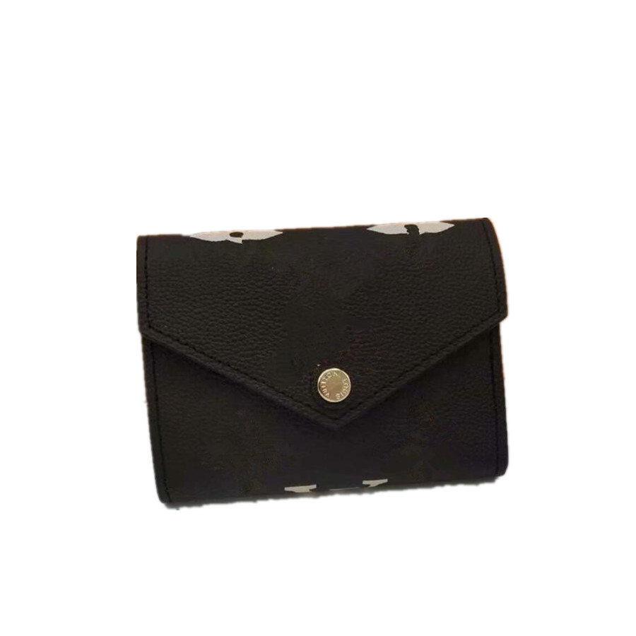 Klassische Farbe Brief Unisex Geldbörse Berühmte Designer Metallschnalle Klappe Kurze Geldbörsen Luxusmarke Mini Clutch Taschen für Männer und Frauen Mode Kartenhalter Tasche