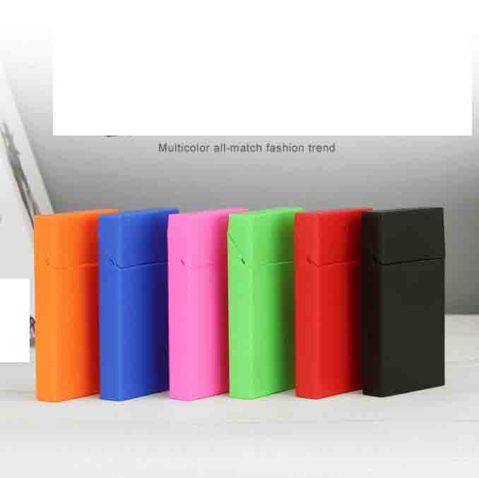 Neueste bunte ABS-Kunststoff Lady Zigarettenetui Lagerung Rauchen Zubehör Halter Box Container mehrere Farben Werkzeug Wasserpfeifen Bongs