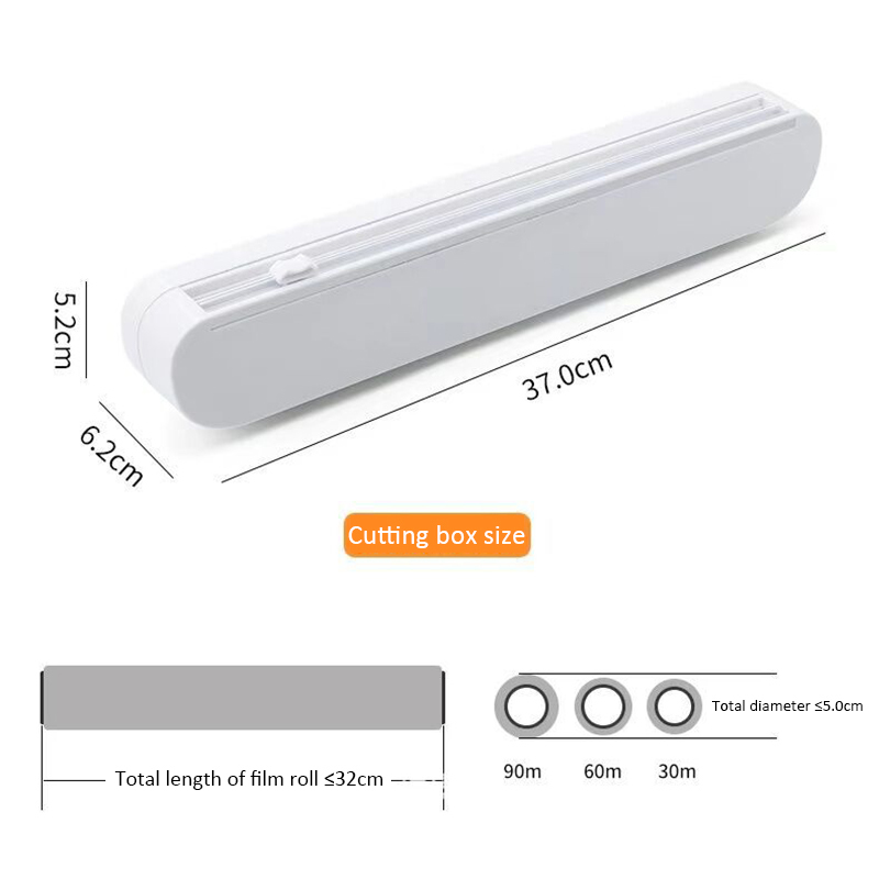 Outras ferramentas de cozinha Box de filme de alum￭nio, tipo Ferramentas de alum￭nio.