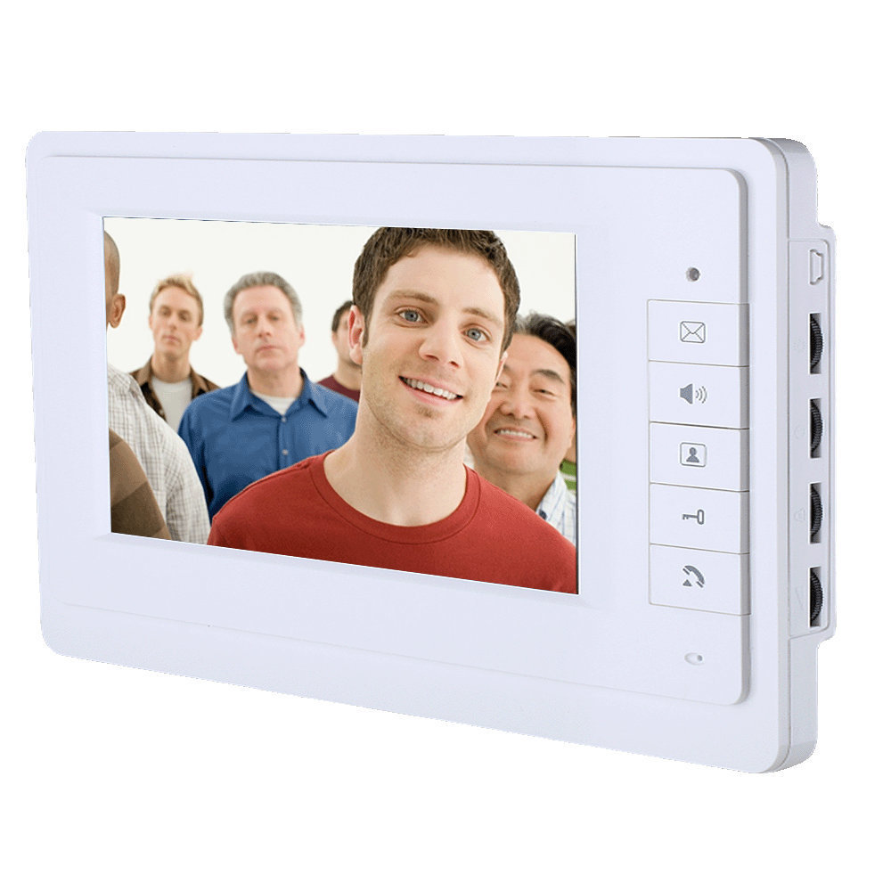 Türklingeln Video Intercom 7''Zoll Wired Phone Visuelle System Glocke Monitor Kamera Kit Für Home Security 221108