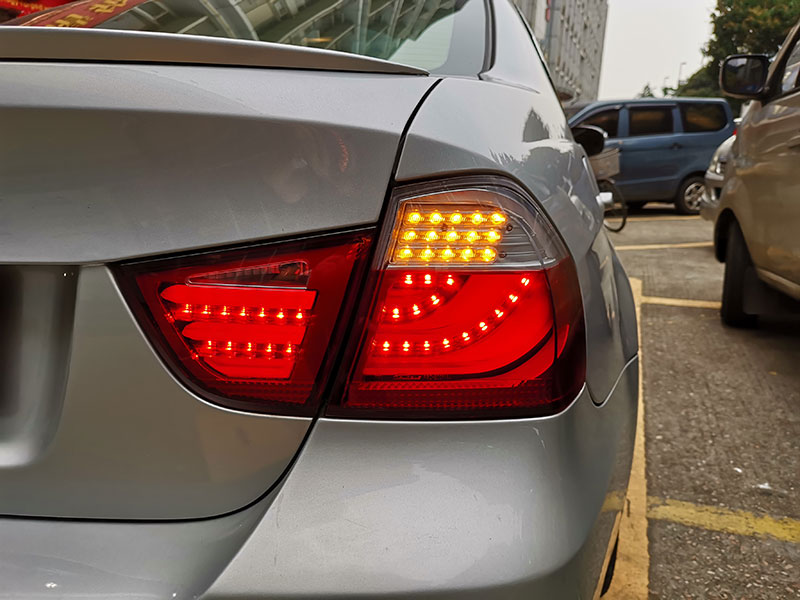 Feu arrière de voiture LED clignotant feu arrière pour BMW E90 318i 320i 325i 2009-2012 frein antibrouillard marche arrière feux arrière de stationnement