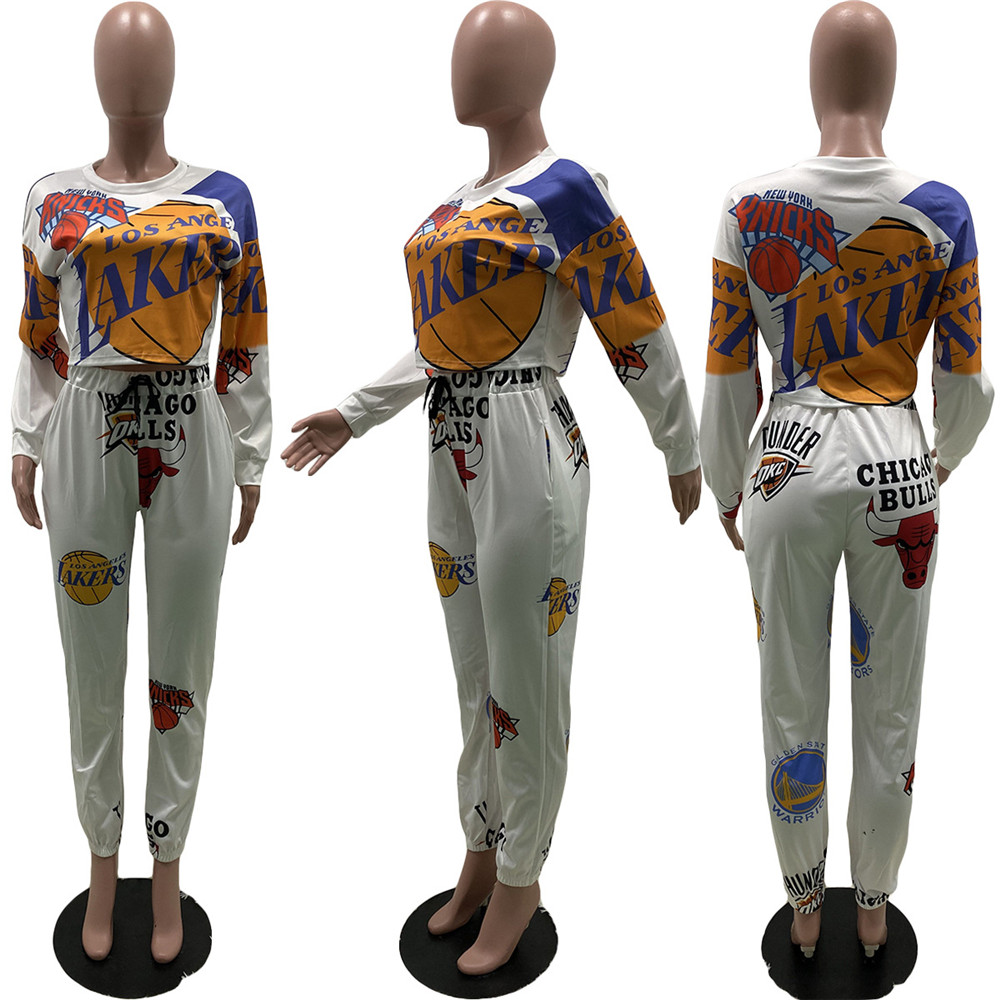 2022 Tasarımcı Marka Kadın Takipleri Joggersuit Pullover Sweatshirt Pantolon İki Parçalı Set Uzun Kollu Ter Ter Makineler Sokak Giyim Kıyafetleri Günlük Kıyafetler 8898-9