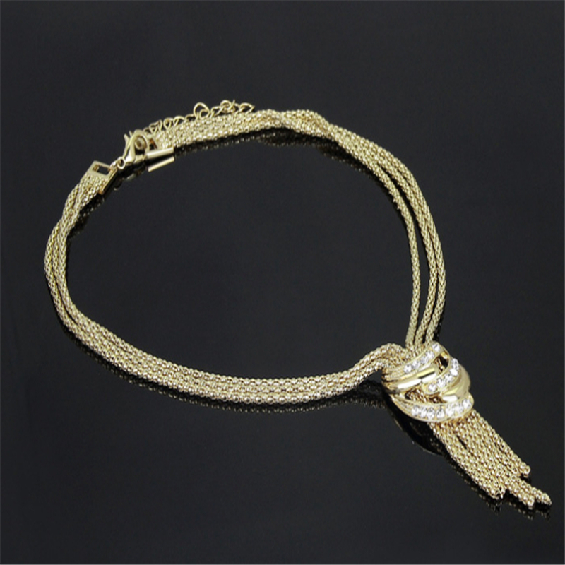 Bruiloft sieraden sets 4 stcs voor vrouwen Afrikaanse kralen Twist Choker ketting bruids Dubai gouden kleur sieraden 221109