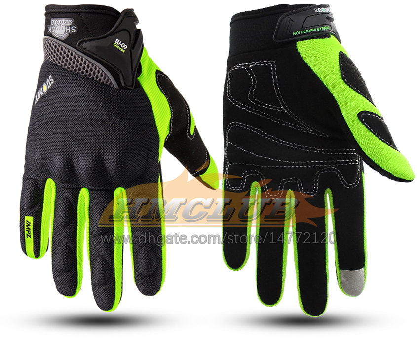 ST31 gants de moto course été plein doigt protection guantes moto Motocross luva motociclista pour Yamaha BMW