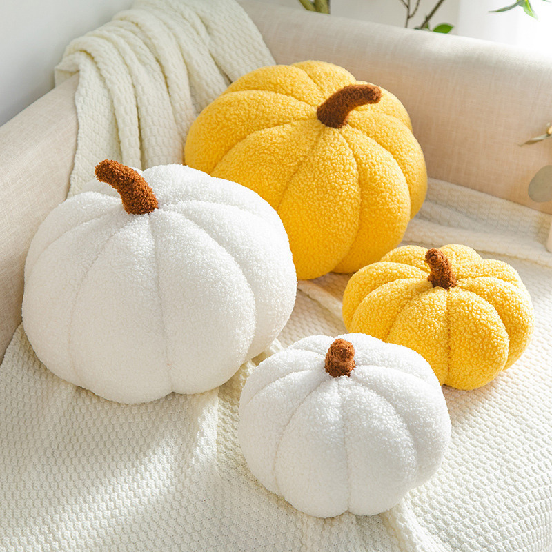 Bambole di peluche Morbida zucca Cuscino Giocattolo Cuscino divano Decorazione camera da letto Regalo di compleanno bambini Baby Lenitivo 221109