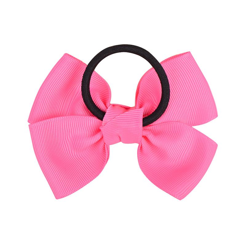 Cute Baby Hair Rings Bow Infant Neonato Decorazione Fasce capelli elastiche Corda capelli bambini Accessori capelli bambini i