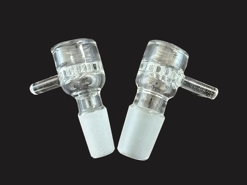 Glas-Shisha-Zubehör von Honeycomb Howls zum Rauchen von Bongs und Rigs. 2 Stile für BO002