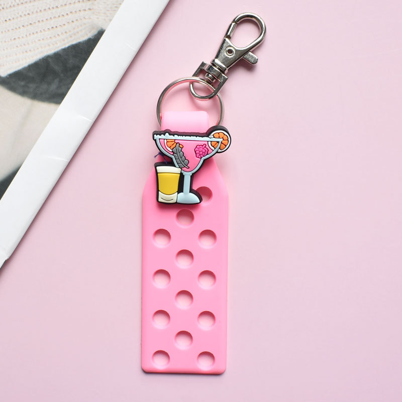 Bad Bunny PVC Doll Keychain Beches hanger Cartoon diy sieraden cadeau Key Chain Soft Bag Panders 10 stijlen