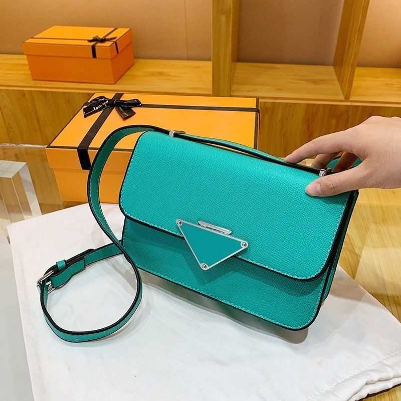 Womens Luxury Brand Single Shoulder Bags Fashion Small Square All Oblique Cross Bag Leather Handbag Factory Low Price Direct Sales