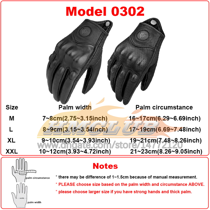 Gants de moto en cuir véritable ST34, gants d'hiver d'été en peau de chèvre, opération tactile, protection des articulations du poing