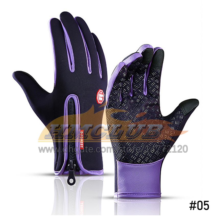 ST52 Guanti invernali antivento Guanti da sci da uomo Guanti da snowboard Guanti da motociclista tutte le stagioni Touch Screen Guanti da moto da neve